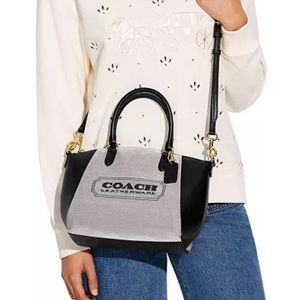 Coach Jacquard Elise Satchel